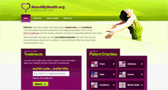 Desktop Screenshot of aboutmyhealth.org